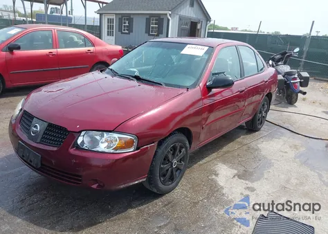 2005 Nissan Sentra 1.8S z USA, uszkodzony, nr VIN 3N1CB51D05L476395
